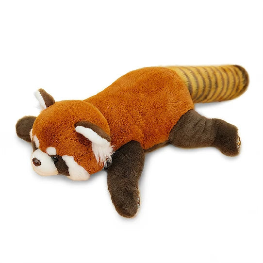 Red Panda stuffed animal toy. Larger buddy for your hug. Be your side everyday. Designed after REAL endangered species.