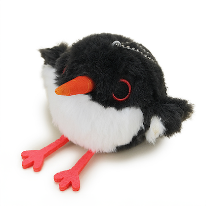 Cheeky is your go-to bird for a dash of fun and a splash of ocean breeze! This Eurasian Oystercatcher charm features a striking orange beak and playful red feet, ready to accompany you on every outing. Fasten Cheeky to your bag with his secure silver clip for a quirky touch to your ensemble.